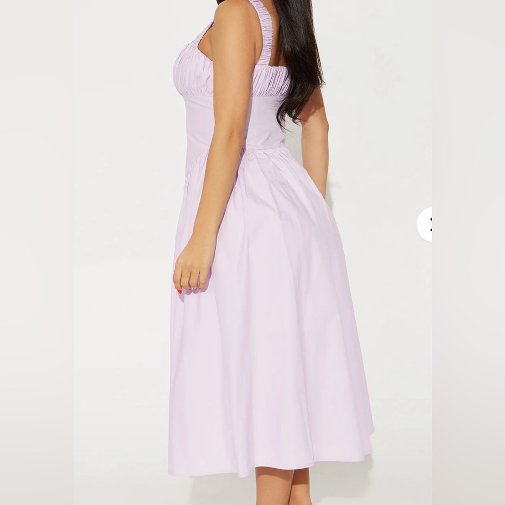 Fashion Nova Lavender Maxi Dress
